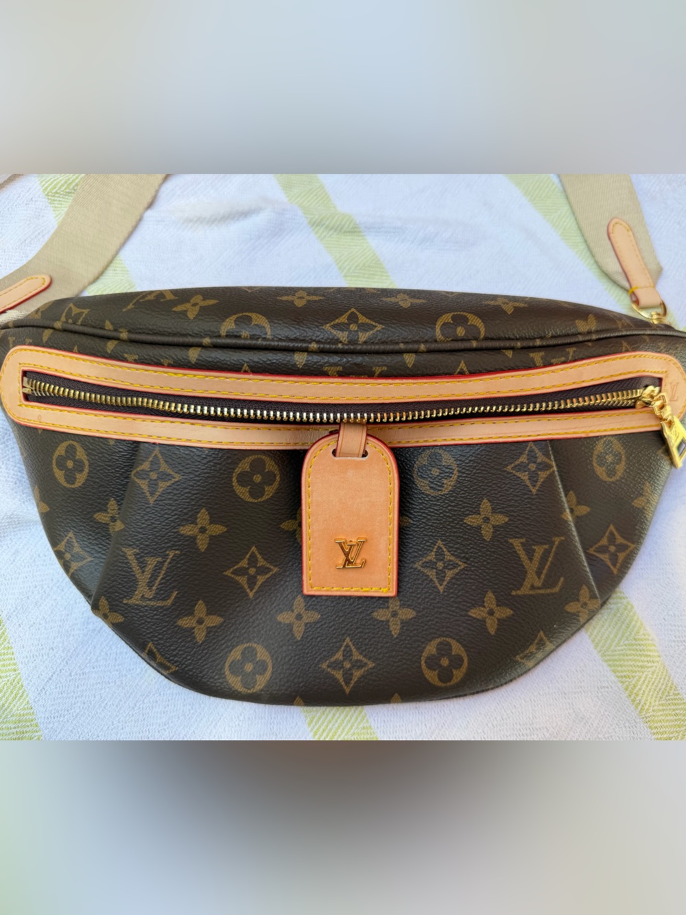Monogram Crossbody Belt bag